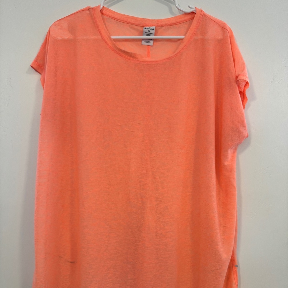 Champion Women's Run Sheer Tee Shirt